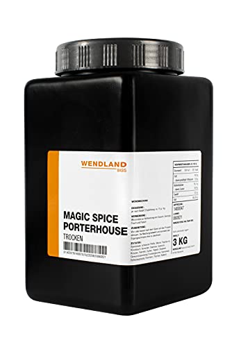 Wendland Magic Spice Porterhouse, 3 kg Würzmischung, Gastronomie-Qualität für Zuhause  